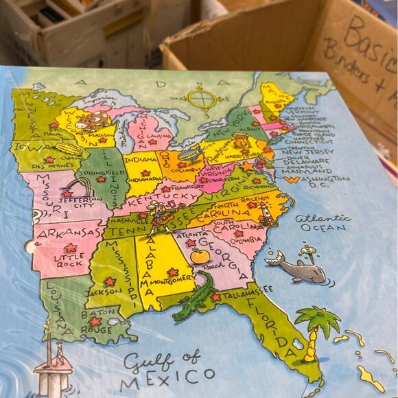 50 states: a state-by-state tour of the USA by Erin McHugh (Hardback) - Picture 3 of 4